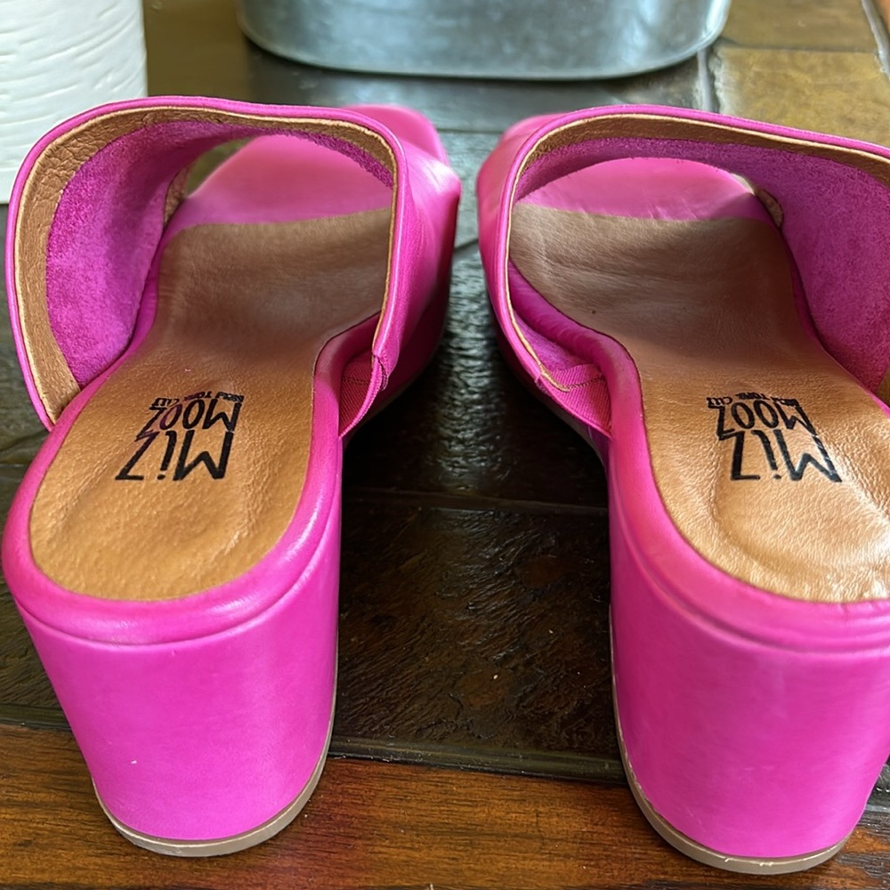 Miz Mooz Pink Women's Sandals - Picture 6 of 10
